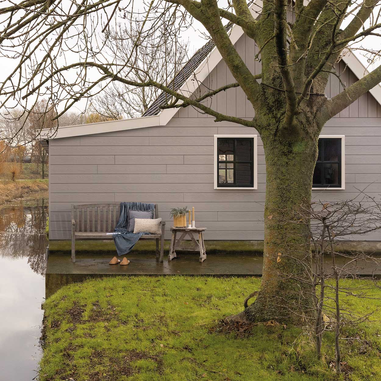 Cedral Click Wood Gevelbekleding Kiezelgrijs C77
